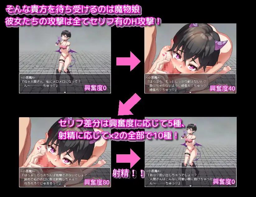 アルフィミアの塔 セリフの変化